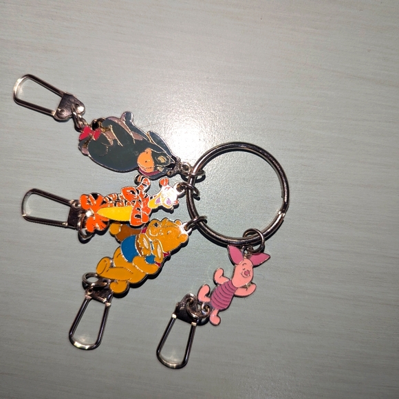Disney Handbags - Vintage Winnie the Pooh key holder/bag charm